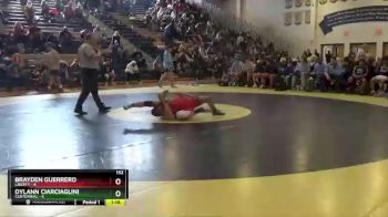 132 lbs Wrestleback 2 - Brayden Guerrero, Liberty vs Dylann Ciarciaglini, Centennial