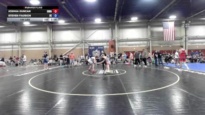 140 lbs Rr Rnd 7 - Joshua Duncan, South Hills Wrestling Academy - MSE vs Steven Faubion, Bad Karma - MSE