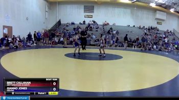 55 lbs Round 3 - Brett Callahan, Grit Wrestling Academy vs Gianno Jones, Indiana