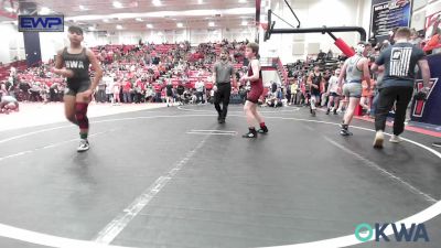 100 lbs Rr Rnd 2 - Rueban Marston, Perry Wrestling Academy vs Jonah Roberts, HURRICANE WRESTLING ACADEMY