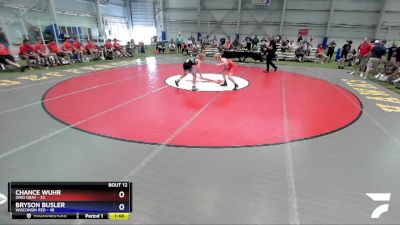 88 lbs Round 3 (8 Team) - Chance Wuhr, Ohio Gray vs Bryson Busler, Wisconsin Red