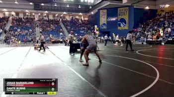 190 lbs Cons. Round 2 - Dante Burns, Conwell Egan vs Jonas Baekkelund, Wyoming Seminary