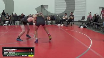 139 lbs Placement Matches (8 Team) - Ezra Ostler, Death Squad Wrest (IN) vs Brendan Bentz, Outlaws Xtreme