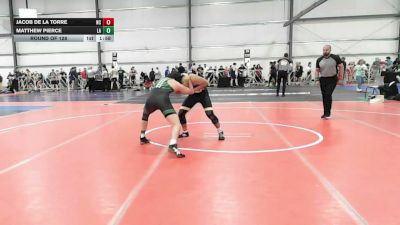 160 lbs Round Of 128 - Jacob De La Torre, NC vs Matthew Pierce, LA