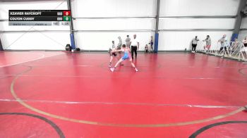 95 lbs Rr Rnd 3 - Xzavier Raycroft, Ragin Raisins Catawba MS vs Colton Cuddy, Ohio Titan Blue