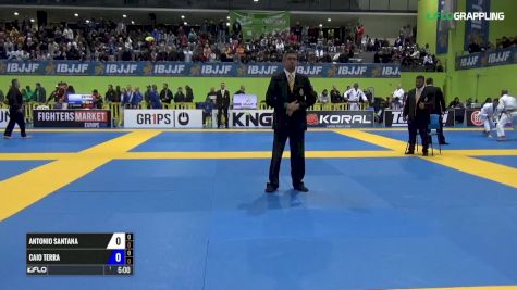 Antonio Santana vs Caio Terra IBJJF 2017 European Championships