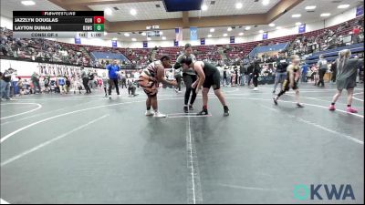 Consi Of 4 - Jazzlyn Douglas, Clinton Youth Wrestling vs Layton Dumas, D3 Wrestling Cluib