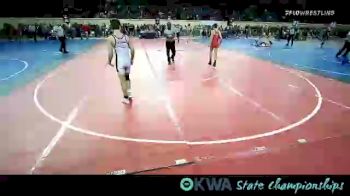 112 lbs Round Of 16 - Julio Aguirre, Woodward Youth Wrestling vs Brysen Hoodenpyle, Grove Takedown Club