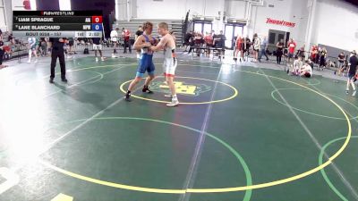 157 lbs Cons. Round 2 - Liam Sprague, Athletes In Action vs Lane Blanchard, Michigan Premier WC