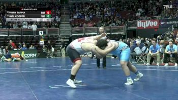 1A-285 lbs Champ. Round 1 - Joel Cooper, Panorama vs Vinny Zappia, Missouri Valley