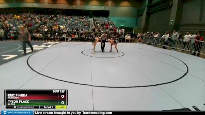 106 lbs Quarterfinal - Tyson Flack, La Pine vs Eric Pineda, Yerington