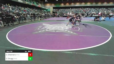 120 lbs Consi Of 32 #1 - Cayden Chalmers, Mountain Crest vs Cole Chugg, Rocky Mountain