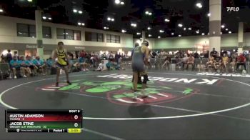 145 lbs Round 2 (6 Team) - Austin Adamson, Yuligan vs Jacob Stine, Oregon Clay Wrestling