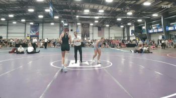 138 lbs Rr Rnd 1 - Gracie Newman, Evil Empire Blue vs Halley House, Cheyenne Ladies Wrestling Club