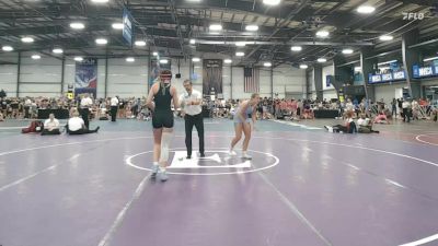 138 lbs Rr Rnd 1 - Gracie Newman, Evil Empire Blue vs Halley House, Cheyenne Ladies Wrestling Club