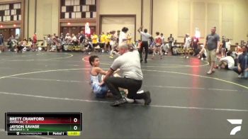 117 lbs Round 1 (6 Team) - Brett Crawford, Ascend WC vs Jayson Savage, BlueWave 3
