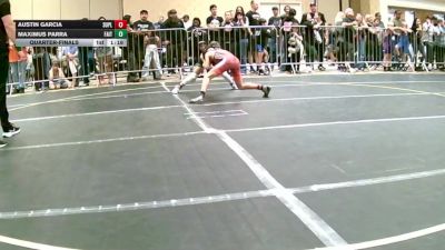 86 lbs Quarterfinal - Austin Garcia, Suples vs Maximus Parra, Faito Wc
