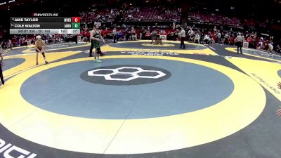 D1-165 lbs Cons. Round 3 - Cole Walton, Aurora vs Jake Taylor, Mount Vernon