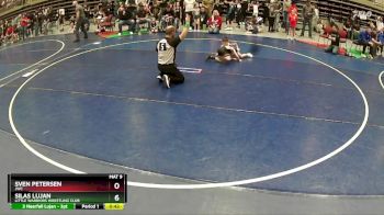 48 lbs Cons. Round 3 - Sven Petersen, JWC vs Silas Lujan, Little Warriors Wrestling Club