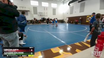 220 lbs Round 3 - Christian Garcia, Lovell Middle School vs Alexander Mcillwaine, Lovell Middle School