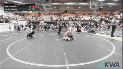 120 lbs Rr Rnd 3 - Knox Rillema, Lexington Wrestling Club vs Israel Garcia, OKC Saints Wrestling