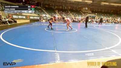 135 lbs Consolation - Aaliah Guebara, Maize Wrestling Club vs Kasia Wong, Shelton Wrestling Academy
