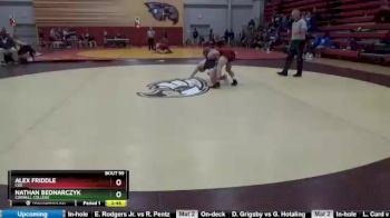 125 lbs Semifinal - Nathan Bednarczyk, Cornell College vs Alex Friddle, Coe