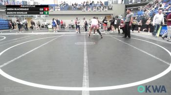 165-175 lbs Rr Rnd 3 - Jaeda Blackeagle, Clinton Youth Wrestling vs Jazzlyn Douglas, Clinton Youth Wrestling