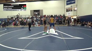 149 lbs 3rd Place Match - Mikey Folch, Cal State Bakersfield vs Andre Dargani, San Francisco State