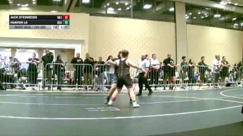 130 lbs Rr Rnd 3 - Jack Steinbeiss, Valiant College Prep vs Hunter Le, Silverback WC