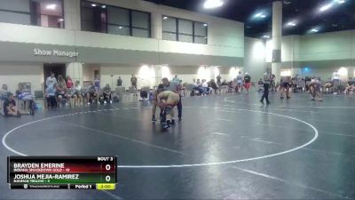 182 lbs Round 1 (16 Team) - Brayden Emerine, Indiana Smackdown Gold vs Joshua Mejia-Ramirez, Nauman Yellow