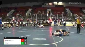 117 lbs Semis & 1st Wrestleback (8 Team) - Jamey Hall, Impact Wrestling Black vs Deegan Lashuay, Bad Bass