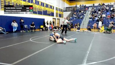 142 lbs 3rd Place Match - Isabella Williams, Brookfield vs Alexia Ashby, TRINITY HS (Washington)