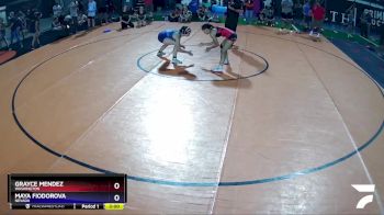 115 lbs Quarterfinal - Grayce Mendez, Washington vs Maya Fiodorova, Nevada