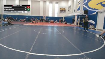 190 lbs Cons. Round 1 - John Bilali, Northern Valley Regional - Old Tappan vs Jared O`Neil, Christian Brothers Academy