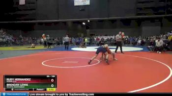 6A - 138 lbs Cons. Round 2 - Rudy Hernandez, Dodge City vs Brendan Lewis, Wichita-Northwest