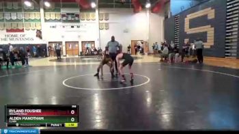 113 lbs Champ. Round 2 - Alden Manotham, Clark vs Ryland Foushee, Williams Field