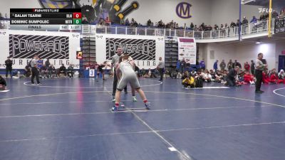 189 lbs Final - Salah Tsarni, Blair Academy-NJ vs Dominic Sumpolec, Notre Dame GP