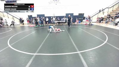 59 lbs Champ. Round 1 - Owen Slinker, IA vs Owen Sorensen, MN
