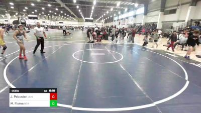 123 lbs Consolation - Joseph Pabustan, Lions WC vs Mark Flores, New Mexico