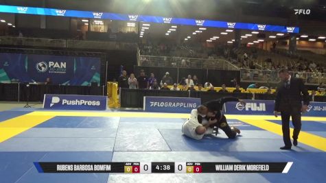 William Derik Morefield vs Rubens Barbosa Bomfim 2025 Pan Jiu Jitsu IBJJF Championship