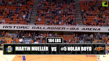 184 lbs Nolan Boyd, Oklahoma St vs Martin Mueller, SDSU