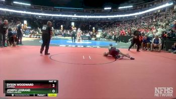 132-3A Champ. Round 1 - Joseph LeGrand, Pueblo Central vs Dyson Woodward, Alamosa