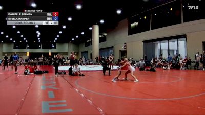 120 lbs Cons. Round 2 - Danielle Selman, Trojan Wrestling Academy LLC vs Stella Harper, Grappling House Wrestling Club