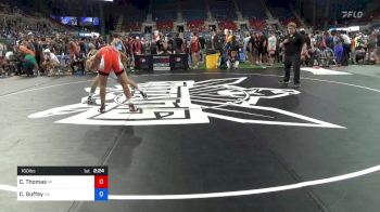 160 lbs Rnd Of 16 - Cory Thomas, Michigan vs Collin Guffey, California