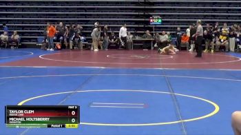 175 lbs Cons. Round 4 - Taylor Clem, Indian Lake vs Michael Holtsberry, Swanton