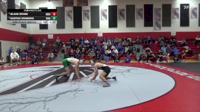 138 lbs 3rd Place Match - Blake Irvine, Don Bosco vs Easton Sonberg, Osage