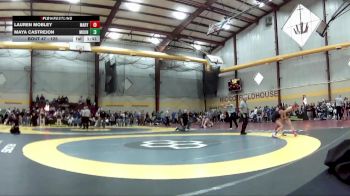 125 lbs Champ. Round 1 - Maya Castrejon, Mountain View vs Lauren Mobley, Marysville