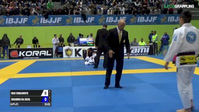 Koji Shibamoto vs Eduardo Da Silva IBJJF 2017 European Championships