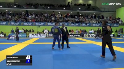 Edipo Monteiro vs Andris Brunovskis IBJJF 2017 European Championships